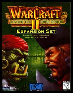 Couverture de l'extension Warcraft 2 : beyond the dark portal