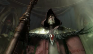 Warcraft 3 : Medivh tente de convaincre les dirigeants humains de quitter Lordaeron qui est perdu pour lui.