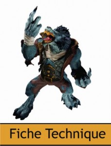 DC Unlimited : World of Warcraft – Series 7 – Espion Worgen Garm Whitefang