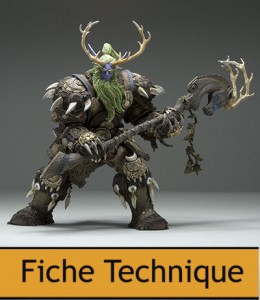 DC Unlimited : World of Warcraft – Series 2 – Druide elfe de la nuit Broll Mantelours DC Unlimited : World of Warcraft – Series 2 – Druide elfe de la nuit Broll Mantelours