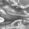 Manga World of Warcraft - Shadow Wing : Tyrygosa sous forme de dragon