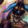 Onyxia sous sa forme de dragon (bande-dessinée World of Warcraft)