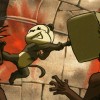 Pandhravan invoque un clone pour affronter les vampires (Dofus - Pandala)