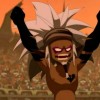 Kriss la Krass réussit à marquer le premier point (Wakfu - Boufbowl)