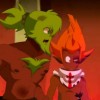 Evangelyne se retransforme en femme (Wakfu - Boufbowl)