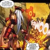 Whitemane se battant contre le Fléau (Bande-dessinée World of Warcraft - Porte-Cendres)