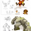 Page 71 du Dofus Art Book : Session 1