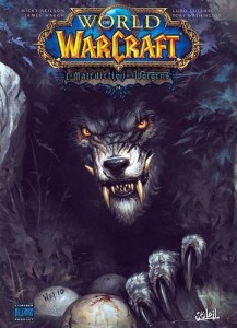 Couverture du tome 2 de la malédiction des worgens