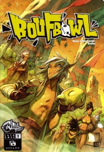 Boufbowl tome 1 (Couverture du comics)