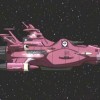 le vaisseau de Kei Yuki évoque le design de l'Atlantis d'Albator 78 (Herlock Endless Odyssey)