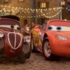 Oncle Topolino discute avec Flash (Pixar - Cars)