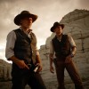 Harrison Ford et Daniel Craig dans le film Cowboys et Envahisseurs