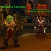 Garrosh et Saurcroc dans l'extension la colère du roi liche (World of Warcraft)