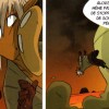 Ekmo donne une correction à son fils Kriss la Krass (Comics Boufbowl n°2 - Wakfu))