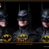 Image des 3 têtes de la figurine de Batman (version de 1989, Tim Burton) par Hot Toys