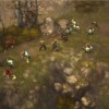 Diablo 3 : Image de combats avec un barbare en extérieur