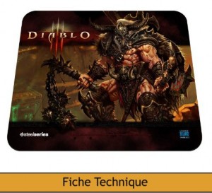 Image principale tapis de souris Steelseries Diablo 3