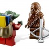 Yoda et Chewbacca en lego dans le calendrier de l'avent Lego Star Wars