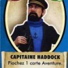 Carte héros Capitaine Haddock du jeu de société les aventures de Tintin