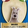 Carte héros Milou du jeu de société les aventures de Tintin