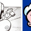 La pipe pleine d'épinards est un clin d'oeil à celle de Popeye