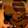 Tristepin affronte Brisetibia au bras de fer (Wakfu)