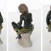 On peut enlever la cape (gashapon Albator - Harlock)