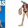 As est un clin d'oeil à Franky de One Piece