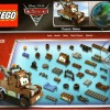 Dos du Packaging du Lego 8201 de Martin (Cars 2)