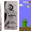 La plante qui sort d’un tuyau est une allusion au jeu Super Mario Bros de Nintendo.