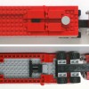 Vue de dessus et dessous du Mack Lego 8486 (Cars)