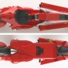 vue de dessus et dessous de Kaneda's bike - ech 1/15 (Bandai)