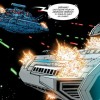 Un vasseau de l'Empire face à un vaisseau de la République. Qui a tiré en premier sur qui ?
