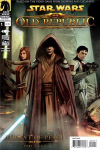 Couverture du comics Star Wars : The Old Republic, le traité de Coruscant (tome 1 américain)