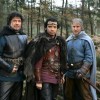 Photo de la série TV Kaamelott avec Alexandre Astier en roi Arthur