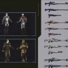 Page 2 sur l'agent secret impérial qui présente des recherches de visuel de la classe (The Art and Making of Star Wars : The Old Republic)