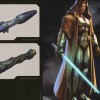 Une page sur les Jedi avec des recherches visuels (tiré du livre The Art and Making of Star Wars : The Old Republic)