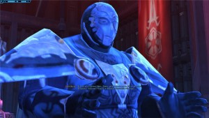 Dark Baras se fait passer pour la voie de l'Empereur dans Star Wars : The Old Republic et tente de discréditer ses ennemis