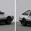 Initial D : Toyota Trueno AE 86 - ech 1/18 (AUTOart)