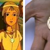 La taille du pendentif des citée d'or a été calculé à partir des capture du dessin animé