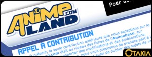 Animeland, appel à contribution