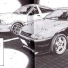 Dans le manga il y a des autocollants sous les rétros viseurs de la GTR
