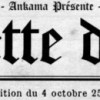 Titre la gazette du futur du visiteur du futur