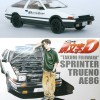 Initial D : Toyota Trueno AE 86 - ech 1/24 (Aoshima)