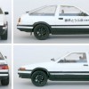 Initial D : Toyota Trueno AE 86 - ech 1/24 (Aoshima)