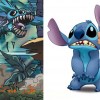 Le design et le nom du monstre Stitchosor sont une allusion Stitch