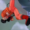 Kaneda en déséquilibre vise Tetsuo