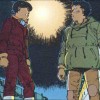 Tetsuo se rebelle face à Kaneda après l'accident de Tetsuo du à Takashi