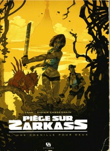 Couverture de la BD Piege sur Zarkass Tome 1 : une chenille pour deux