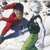 Malgré ses pouvoirs psychiques, Tetsuo va se faire frapper par Kaneda